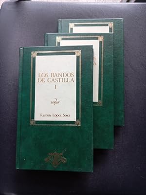 Imagen del vendedor de Los bandos de Castilla o el Caballero del cisne. 3 Tomos a la venta por Vrtigo Libros