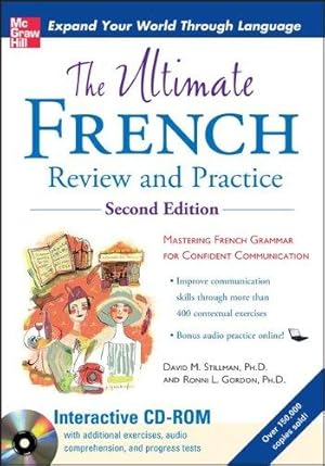 Seller image for The Ultimate French Review and Practice with CD-ROM (UItimate Review & Reference Series) for sale by WeBuyBooks