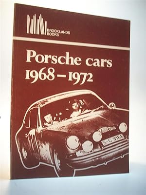 Seller image for Porsche cars 1968 -1972. for sale by Adalbert Gregor Schmidt