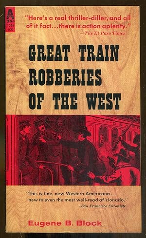 Imagen del vendedor de Great Train Robberies of the West a la venta por Dearly Departed Books