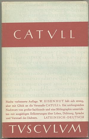 Imagen del vendedor de (Carmina / Gedichte). Lateinisch-deutsch. Ed. Werner Eisenhut. (6. Auflage). a la venta por Schsisches Auktionshaus & Antiquariat