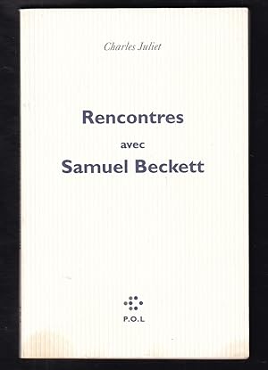 Image du vendeur pour RENCONTRES AVEC SAMUEL BECKETT mis en vente par Librairie Le Livre Penseur