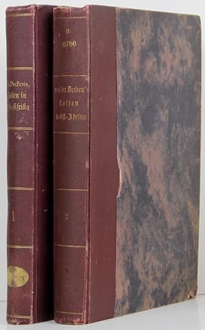 Bild des Verkufers fr Reisen in Ost-Afrika in den Jahren 1859 bis 1865. Herausgegeben im Auftrage der Mutter des Reisenden, Frstin Adelheid von Pless. Erzhlender Theil. Bearbeitet von Otto Kersten. Mit einem Vorworte von A(ugust) Petermann. 2 Bnde. zum Verkauf von Schsisches Auktionshaus & Antiquariat