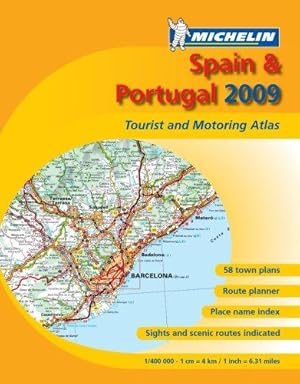 Bild des Verkufers fr MOT Atlas Spain and Portugal 2009 (Michelin Tourist & Motoring Atlases): No. 1460 (Michelin Tourist and Motoring Atlases) zum Verkauf von WeBuyBooks