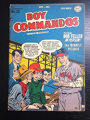 Boy Commandos Comic #30, November - December 1948