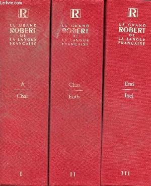 Bild des Verkufers fr Le Grand Robert de la langue franaise - Coffret 6 volumes - Volume 1 : A-Char - Volume 2 : Chas-Enth - Volume 3 : Enti-Inel - Volume 4 : Inco-Orga - Volume 5 : Orge-Roma - Volume 6 : Romb-Z. zum Verkauf von Le-Livre