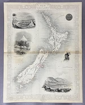 Imagen del vendedor de New Zealand [Antique Map] a la venta por Books & Bidders Antiquarian Booksellers
