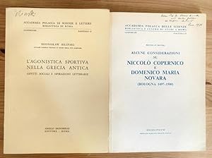 2 Bände: L'agonistica sportiva nella Grecia antica. Aspetti sociali e ispirazioni letterarie; Alc...