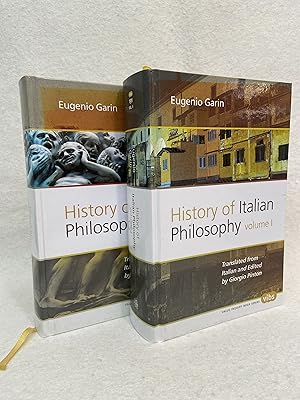 Image du vendeur pour History of Italian Philosophy. 2 Volumes (Set) Introduction by Leom Pompa, Translated from Italian and Edited by Giorgio Pinton mis en vente par St Philip's Books, P.B.F.A., B.A.