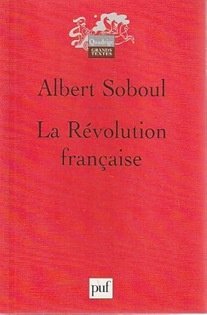 Image du vendeur pour La Rvolution Franaise, mis en vente par L'Odeur du Book