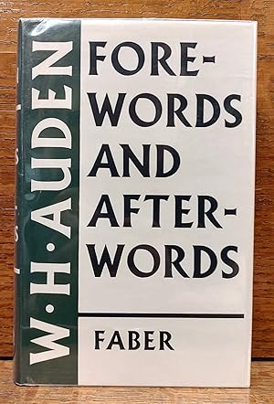 Seller image for Forewords and Afterwords for sale by Sellers & Newel Second-Hand Books 