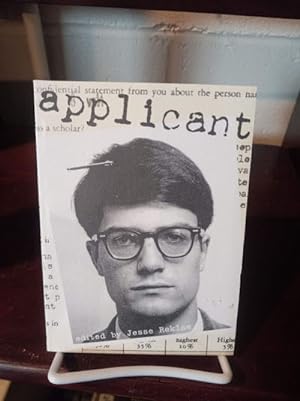 Seller image for Applicant: No. 20 for sale by Stone Soup Books Inc