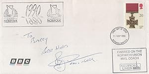 Jimmy Saville Radio Norfolk Hand Signed First Day Cover