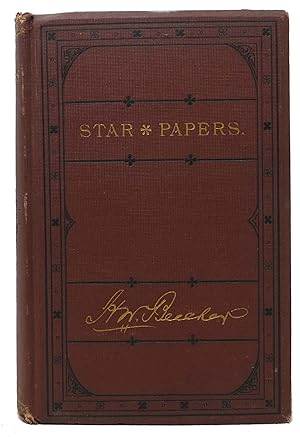 Image du vendeur pour STAR PAPERS; or, Experiences of Art and Nature mis en vente par Tavistock Books, ABAA