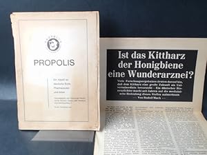 Propolis. Ein Appell an deutsche Ärzte, Pharmazeuten und Imker.