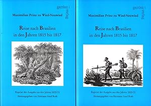 Image du vendeur pour Reise nach Brasilien in den Jahren 1815 bis 1817 (2 Bnde) [Reprint der Ausgabe aus den Jahren 1820/21] / Maximilian Prinz zu Wied-Neuwied mis en vente par Versandantiquariat Nussbaum