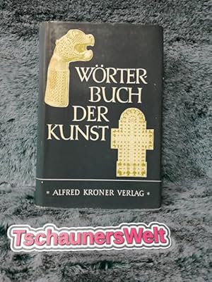 Image du vendeur pour Wrterbuch der Kunst. Johannes Jahn. In Verb. mit Robert Heidenreich u. Wilhelm von Jenny / Krners Taschenausgabe ; Bd. 165 mis en vente par TschaunersWelt