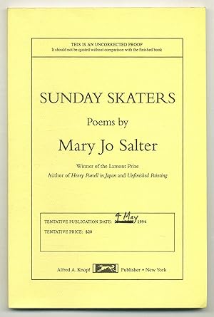 Seller image for Sunday Skaters: Poems for sale by Between the Covers-Rare Books, Inc. ABAA