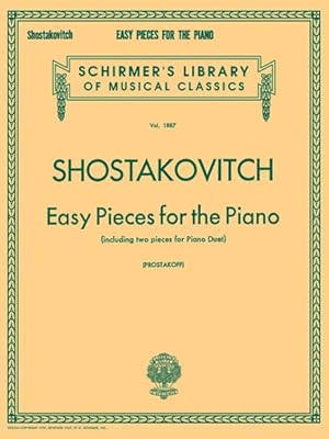 Seller image for Easy Pieces for the Piano (including 2 Pieces for Piano Duet) : Piano Solo for sale by GreatBookPrices