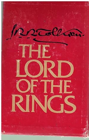 Bild des Verkufers fr LORD OF THE RINGS THREE VOLUME BOXED SET COMPRISING THE FELLOWSHIP OF THE RING, THE TWO TOWERS, AND THE RETURN OF THE KING FIRST PRINTING OF THE REVISED SECOND EDITION OVERSIZED PAPERCOVER SET zum Verkauf von Books on the Boulevard