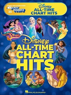 Seller image for Disney All-Time Chart Hits : For Organs, Pianos, & Electronic Keyboards for sale by GreatBookPrices