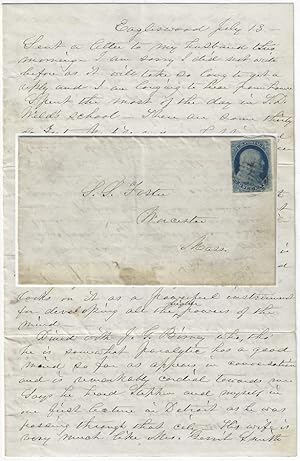 1856 - A letter from one of the most radical abolitionists, Abby Kelley, and her equally radical ...
