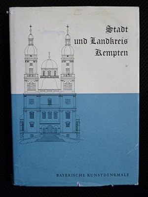 Bild des Verkufers fr Stadt u. Landkreis Kempten (Bayer. Kunstdenkmale ) zum Verkauf von Allguer Online Antiquariat