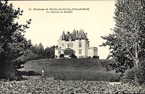 Ansichtskarte / Postkarte Plestin les Grèves Côtes dAmor, Château de Kerallie