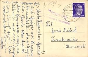 Landpoststempel Benzweiler über Simmern (Hunsrück) auf Ansichtskarte 20.07.1942