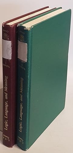 Imagen del vendedor de Logic, Language, and Meaning (2 vols.cpl./ 2 Bnde KOMPLETT) - Vol.I: Introduction to Logic/ Vol.II: Intensional Logic and Logical Grammar. a la venta por books4less (Versandantiquariat Petra Gros GmbH & Co. KG)