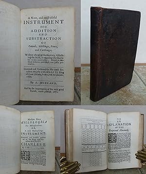 Image du vendeur pour THE DESCRIPTION AND USE OF TWO ARITHMETICK INSTRUMENTS. Together with a short treatise, explaining and demonstrating the ordinary operations of arithmetick. As likewise, a Perpetual Almanack, and several useful Tables. mis en vente par Roger Middleton P.B.F.A.