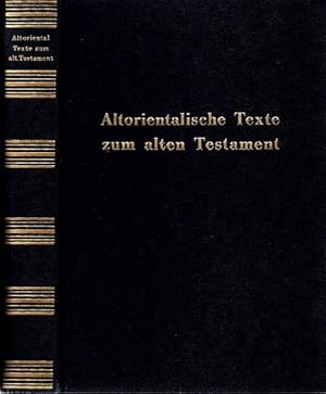 Altorientalische Texte zum Alten Testament,