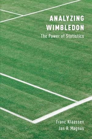 Image du vendeur pour Analyzing Wimbledon : The Power of Statistics mis en vente par GreatBookPrices