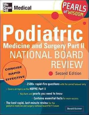 Seller image for Podiatric Medicine And Surgery : National Board Review for sale by GreatBookPrices