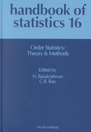 Imagen del vendedor de Order Statistics : Theory & Methods a la venta por GreatBookPricesUK
