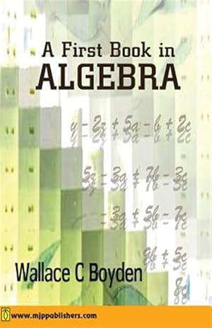 Seller image for A First Book in Algebra for sale by GreatBookPrices