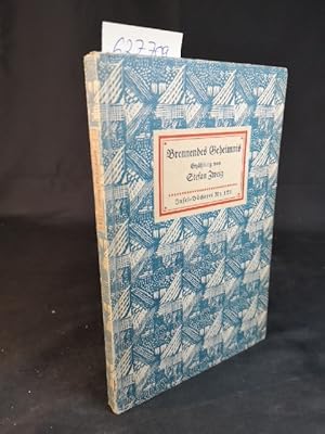 Bild des Verkufers fr Brennendes Geheimnis. Insel-Bcherei Nr. 122/1. 121.-140. Tausend. zum Verkauf von ANTIQUARIAT Franke BRUDDENBOOKS