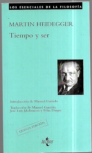 Imagen del vendedor de Tiempo y ser a la venta por FERDYDURKE LIBROS