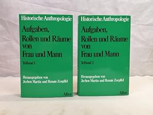 Imagen del vendedor de Aufgaben, Rollen und Rume von Frau und Mann. Zwei Bnde. Hrsg. von Jochen Martin ; Renate Zoepffel. Unter Mitarb. von Klaus Arnold . / Verffentlichungen des Instituts fr Historische Anthropologie e.V. /Kl.-8. O.-Lwd.( Kindheit, Jugend, Familie III/1 u. III/2). Bd. 5/I-; Bd. 5/II. a la venta por Antiquariat Bler