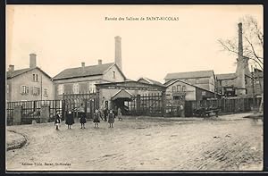 Carte postale Saint-Nicolas, Entree des Salines