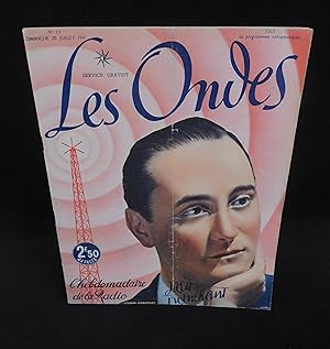 Seller image for LES ONDES, L'Hebdomadaire de la Radio . for sale by Librairie Franck LAUNAI