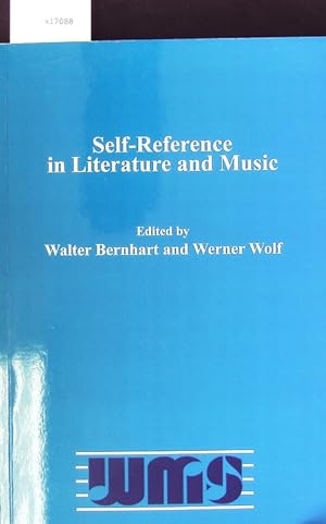 Bild des Verkufers fr Self-reference in literature and music. Word and music studies; 11. zum Verkauf von Antiquariat Bookfarm