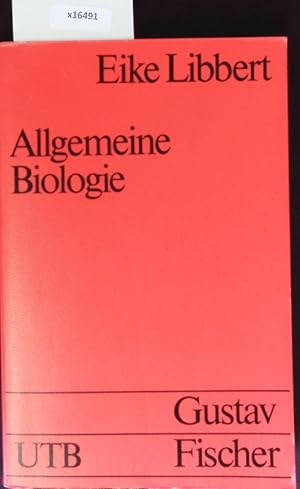 Bild des Verkufers fr Allgemeine Biologie. zum Verkauf von Antiquariat Bookfarm