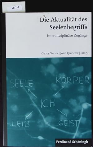Seller image for Die Aktualitt des Seelenbegriffs. for sale by Antiquariat Bookfarm