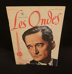 Seller image for LES ONDES, L'Hebdomadaire de la Radio . for sale by Librairie Franck LAUNAI