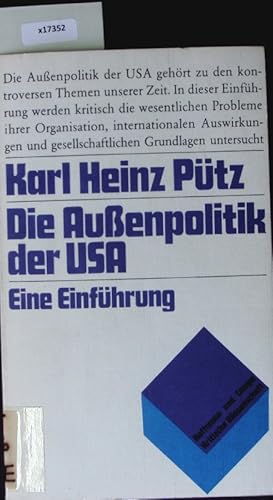 Bild des Verkufers fr Die Auenpolitik der USA. Kritische Wissenschaft. zum Verkauf von Antiquariat Bookfarm