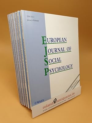 European Journal of Social Psychology ; 2008/38-1 - 2008/38-7 ; January-June, August, Ocotber, De...