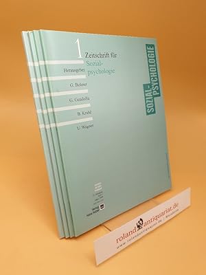 Zeitschrift für Sozialpsychologie ; 35. Jahrgang ; Heft 1-4 ; März, Juni, September, Dezember ; 2...