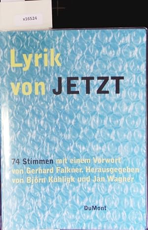 Seller image for Lyrik von jetzt. for sale by Antiquariat Bookfarm