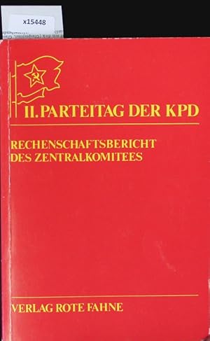 Bild des Verkufers fr Parteitag der KPD. zum Verkauf von Antiquariat Bookfarm